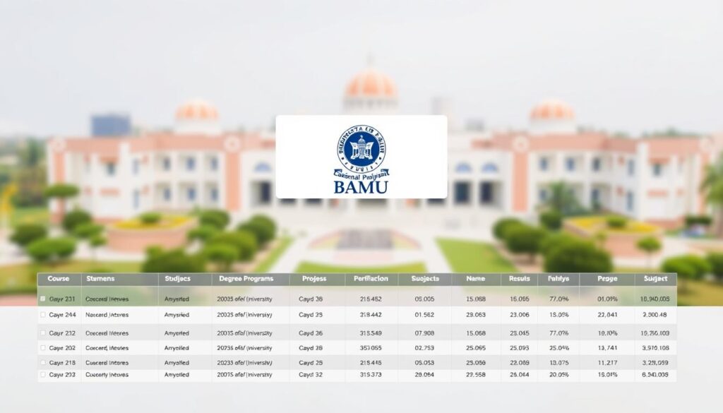 BAMU Result 2025