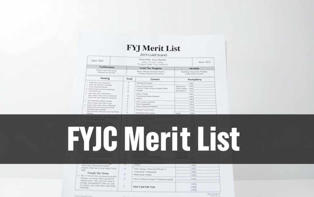 Maharashtra FYJC Merit List